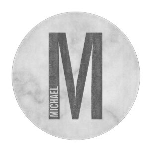 Modern Personlig, djärv Monogram och Namn