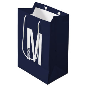 Modern Personlig, djärv Monogram och Namn