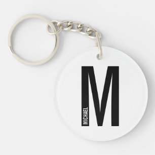 Modern Personlig, djärv Monogram och Namn