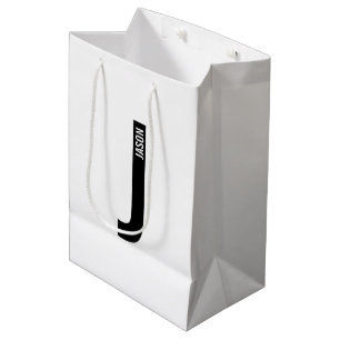 Modern Personlig, djärv Monogram och Namn