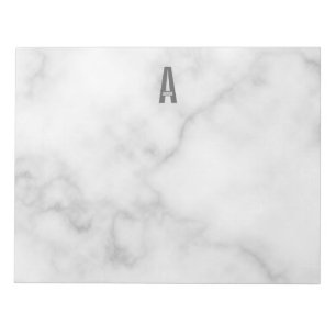 Modern Personlig, djärv Monogram och Namn Anteckningsblock
