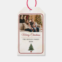 Modern Personlig Familjefoto Jul