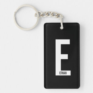 Modern personlig fet monogram och namn