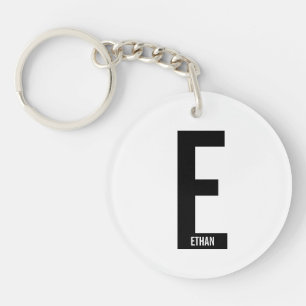 Modern personlig fet monogram och namn
