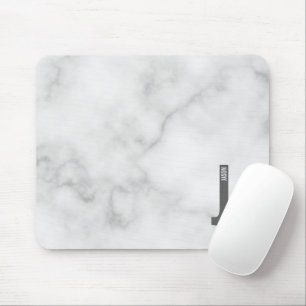 Modern personlig fet monogram och namn musmatta