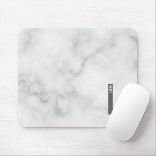 Modern personlig fet monogram och namn musmatta