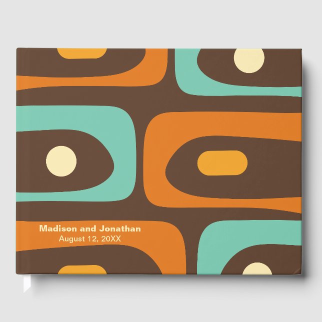 Modern Personlig för återställande av pikvett i mi Gästböcker (Framsida)