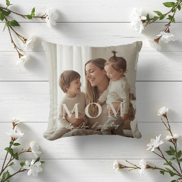 Modern Personlig Foto MAMMA Kuddöverdrag Kudde