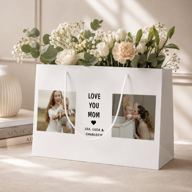 Modern personlig fotogåva till mamma (Skapare uppladdad)