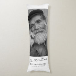 Modern Personlig Fotominnesmärke Kroppskudde