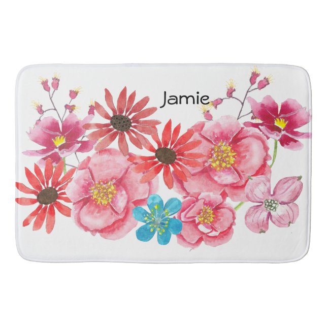 Modern Personlig Fox Hjort Childrens-rum Badrumsmatta (Framsidan)