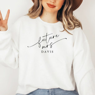 Modern Personlig framtida Mrs. Sweatshirt