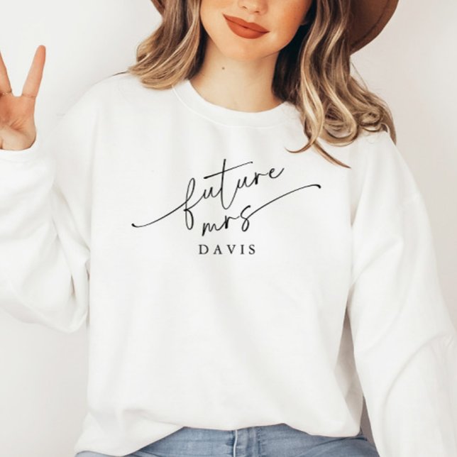 Modern Personlig framtida Mrs. Sweatshirt (Skapare uppladdad)