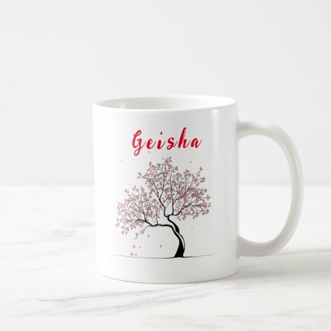 Modern Personlig Geisha Mugg (Höger)