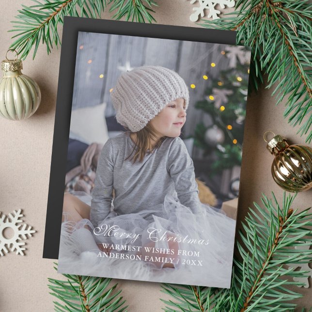 Modern Personlig God Jul Foto (Skapare uppladdad)
