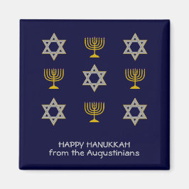 Modern Personlig Hanukkah Magnet