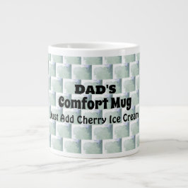 Modern personlig humor Pappas tröstmugg Jumbo Mugg