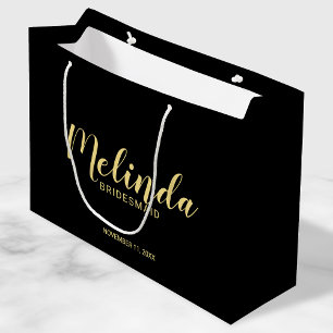 Modern Personlig i svart&Guld