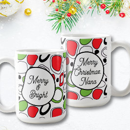 Modern Personlig Julmugg Kaffemugg
