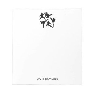Modern Personlig Karate / Taekwondo / judo Anteckningsblock
