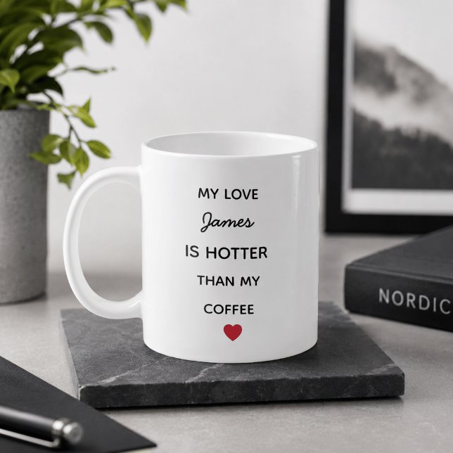 Modern Personlig Kärlekskopp Kaffemugg (Skapare uppladdad)