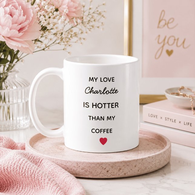 Modern Personlig Kärlekskopp Kaffemugg (Skapare uppladdad)