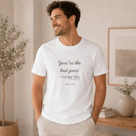 Modern personlig kärlekskvot T-shirt