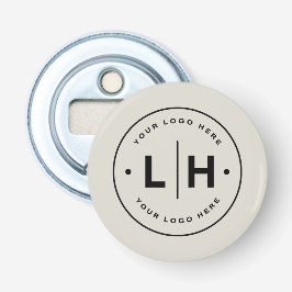 Modern Personlig Logotyp Business Flasköppnare