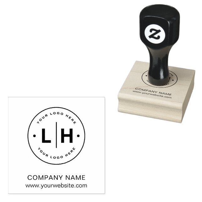 Modern Personlig Logotyp Business Stämpel (Stämplad)