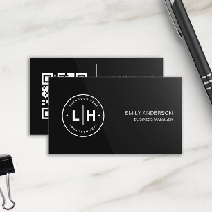 Modern Personlig Logotyp QR-Affärskort Visitkort