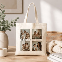 Modern Personlig Mamma Superhjälte Fotokollage