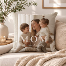 Modern personlig MOM-kuddfotograf