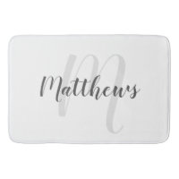 Modern Personlig Monogram & Family Namn