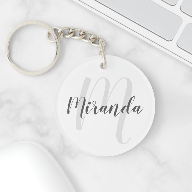 Modern Personlig Monogram och Namn (Skapare uppladdad)