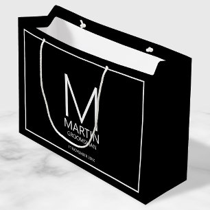 Modern Personlig Monogram och Namn Marskalkar