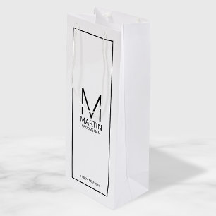 Modern Personlig Monogram och Namn Marskalkar
