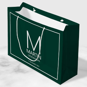 Modern Personlig Monogram och Namn Marskalkar