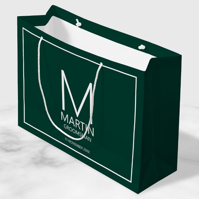 Modern Personlig Monogram och Namn Marskalkar (Skapare uppladdad)