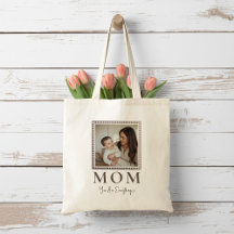 Modern personlig mormafotografi Totebag present