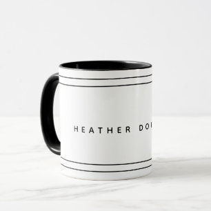 Modern personlig mugg