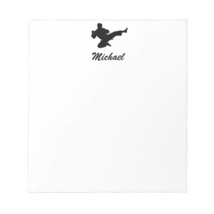 Modern Personlig Namn Karate / Taekwondo / judo Anteckningsblock