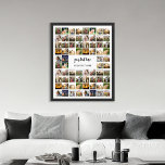 Modern Personlig Photo Collage Poster<br><div class="desc">Modern Personlig Photo Collage</div>