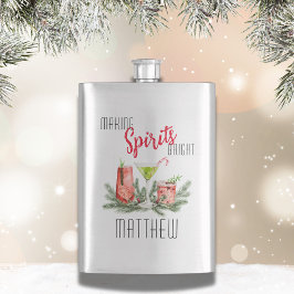 Modern Personlig Skapar Spirits Bright Fickplunta