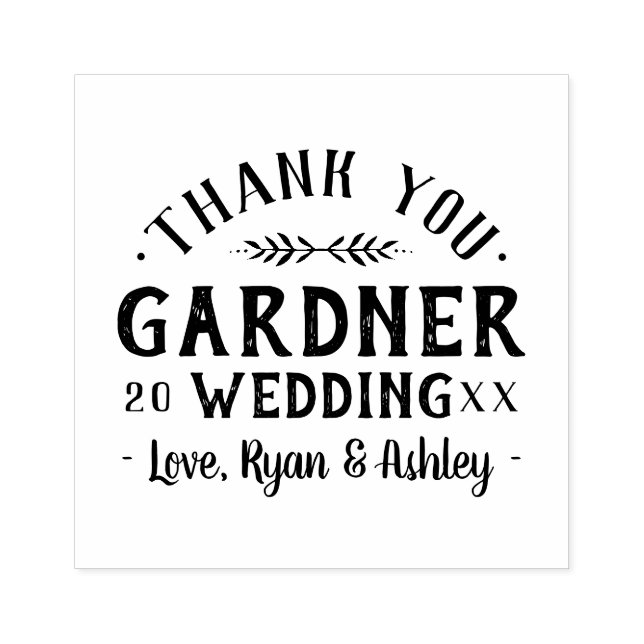 Modern Personlig Wedding Favor Frimärke Stämpel (Tryck)