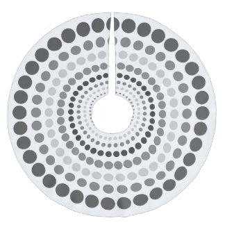 Modern personligträdkjol julgransmatta borstad polyester