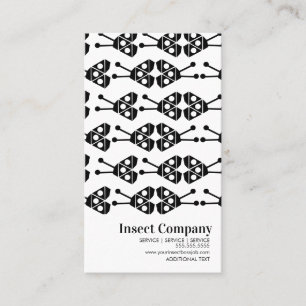 Modern Pest Control Bug Company Logotyp  Visitkort