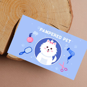Modern Pet Groomer Nästa Möte Visitkort
