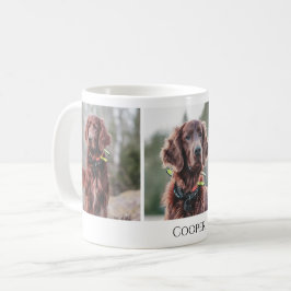 Modern Pet Hund Anpassningsbar Photo Kaffemugg