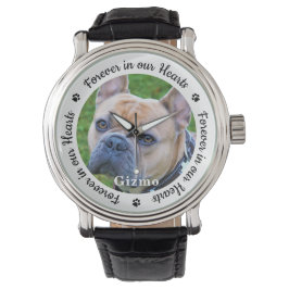 Modern Pet Hund Memorial Anpassningsbar Photo Armbandsur