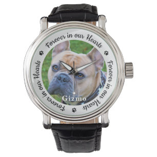 Modern Pet Hund Memorial Anpassningsbar Photo Armbandsur
